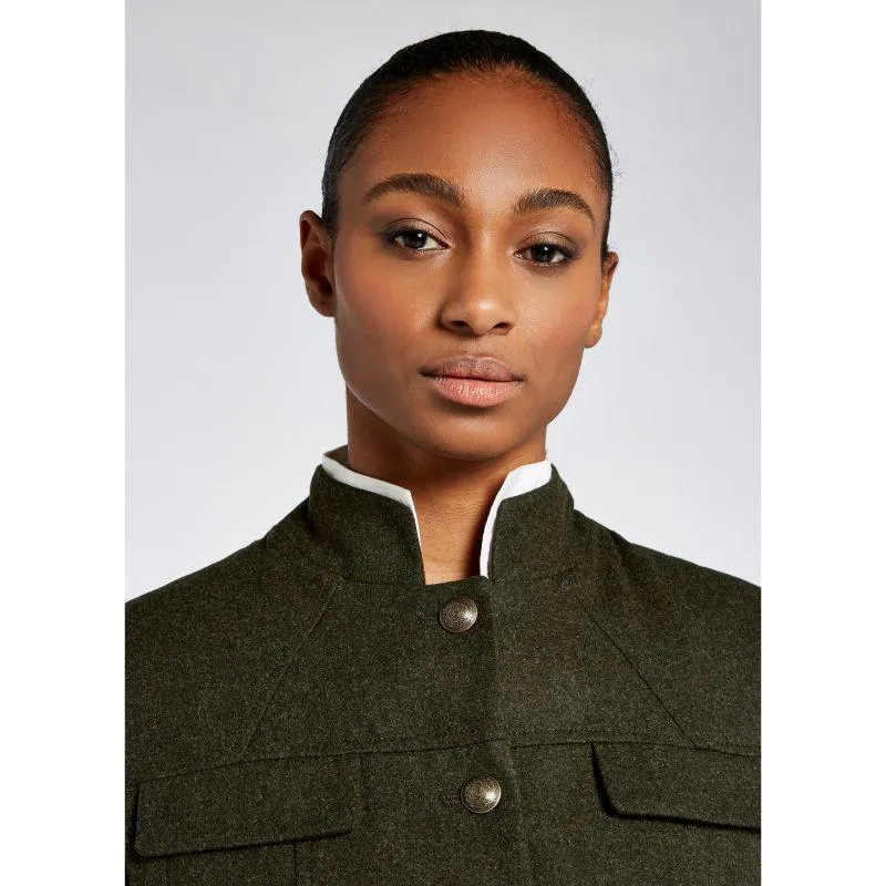 Dubarry Coolepark Ladies Military Loden Coat - Loden