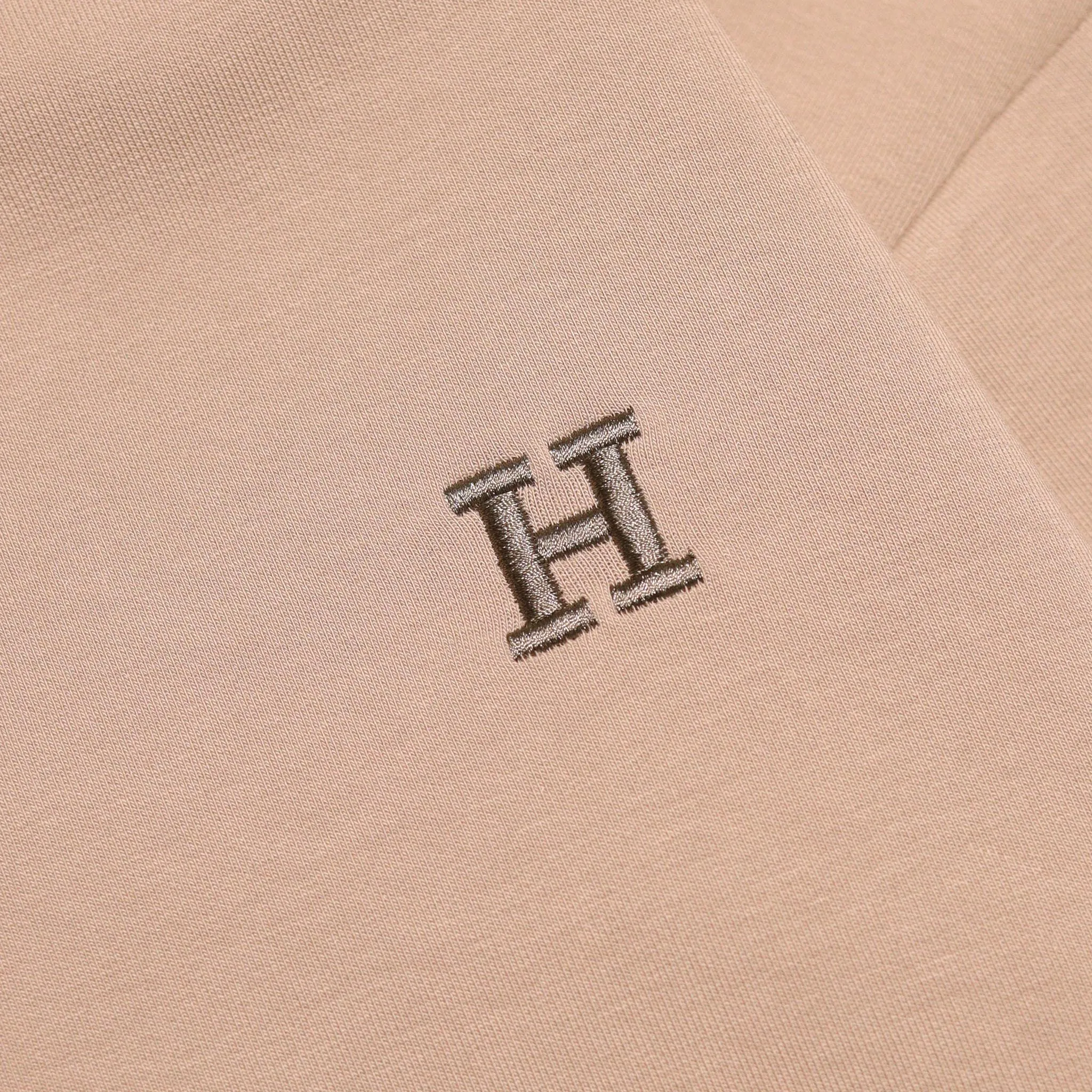 Embroidered H 2-Way Zip-Up Hoodie