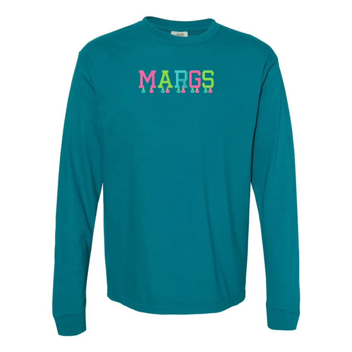 Embroidered Tasseled 'Margs' Long Sleeve