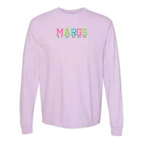 Embroidered Tasseled 'Margs' Long Sleeve