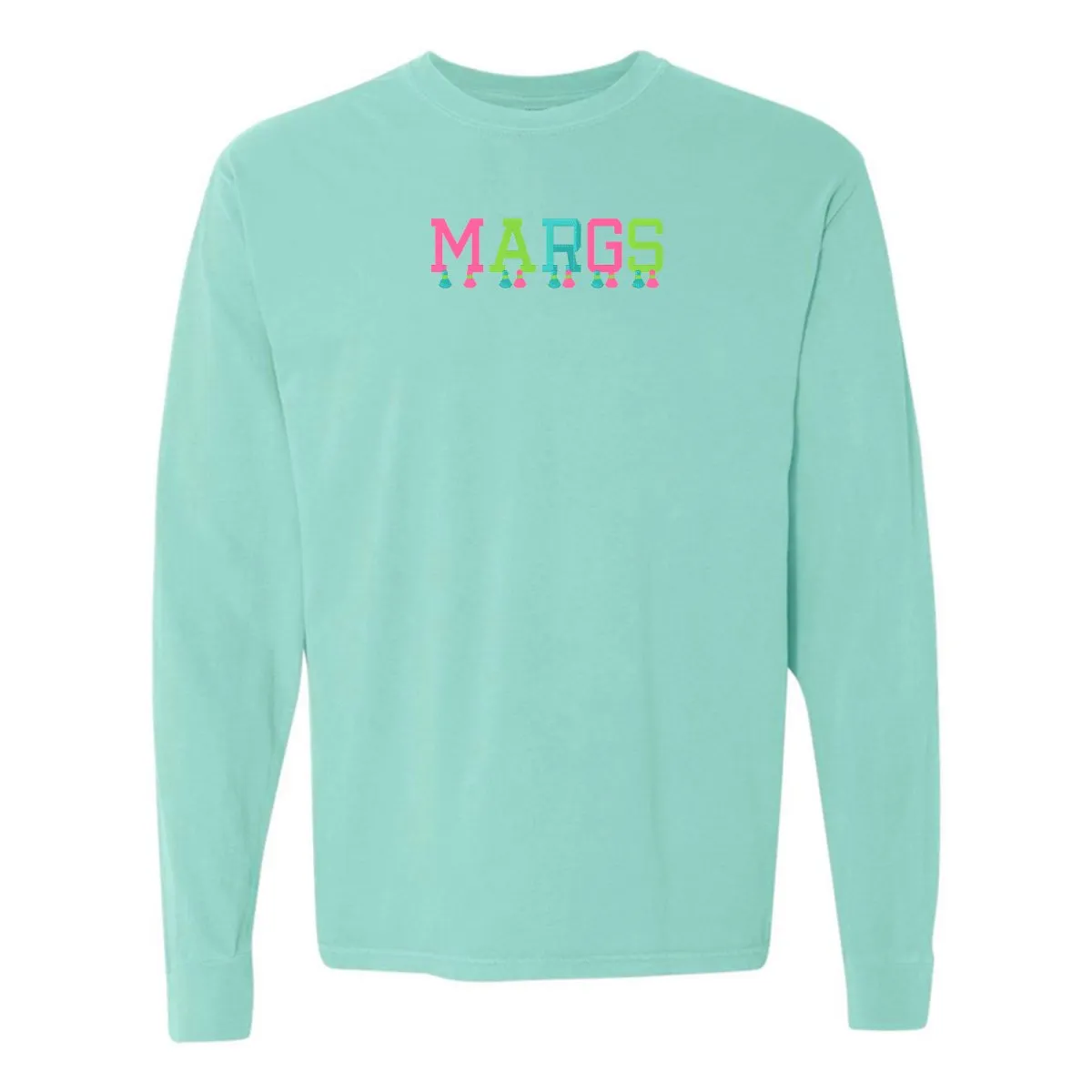 Embroidered Tasseled 'Margs' Long Sleeve