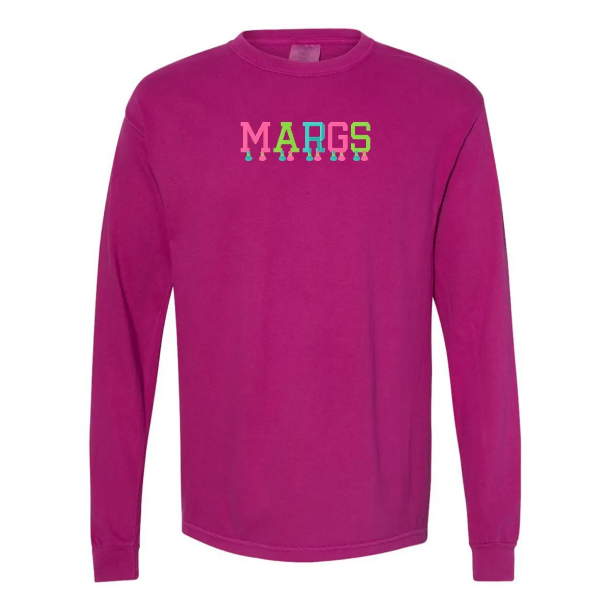 Embroidered Tasseled 'Margs' Long Sleeve