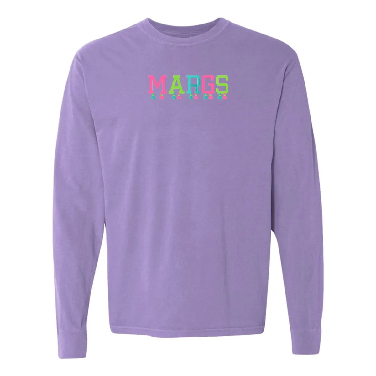 Embroidered Tasseled 'Margs' Long Sleeve