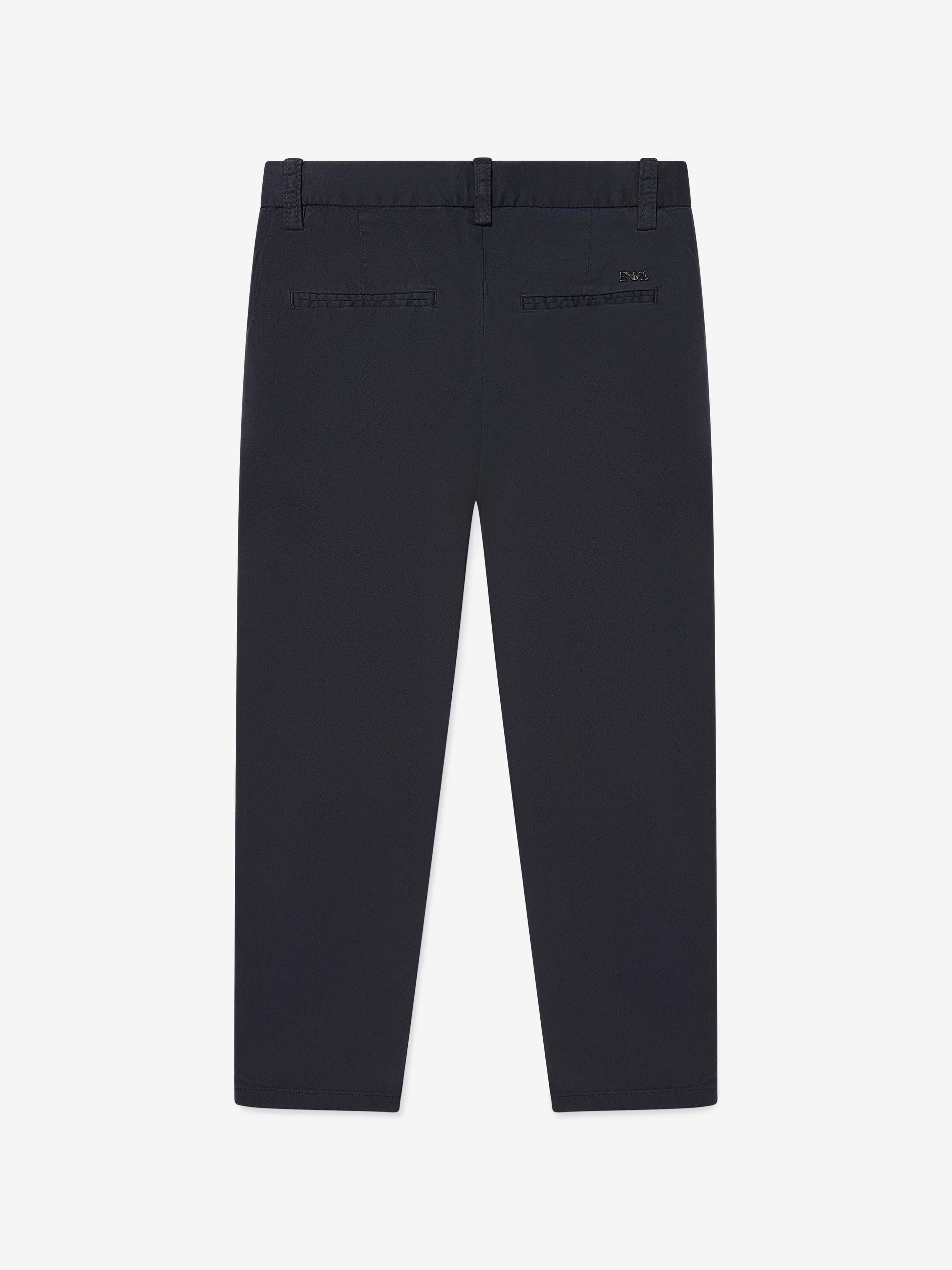 Emporio Armani Boys Branded Trousers in Navy