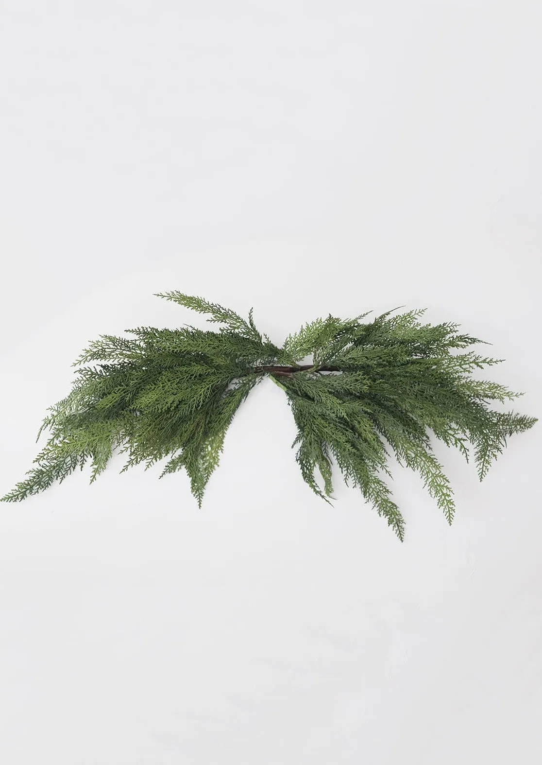 Fake Cedar Mantle Swag Garland - 48"