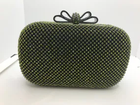 Fashion green clutch