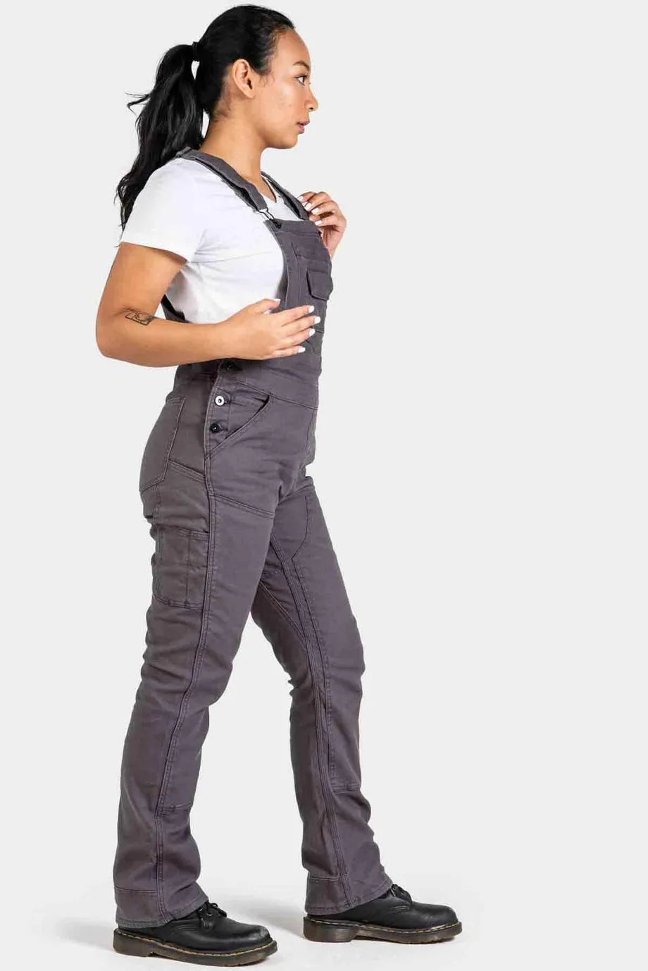 Freshley Overall - Grey Canvas