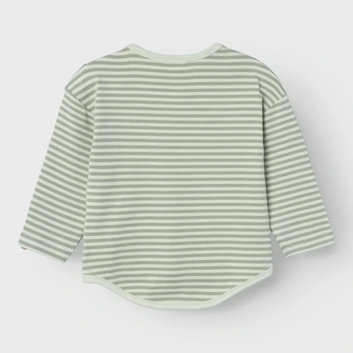 Geo Long Sleeve Top - Green Tint