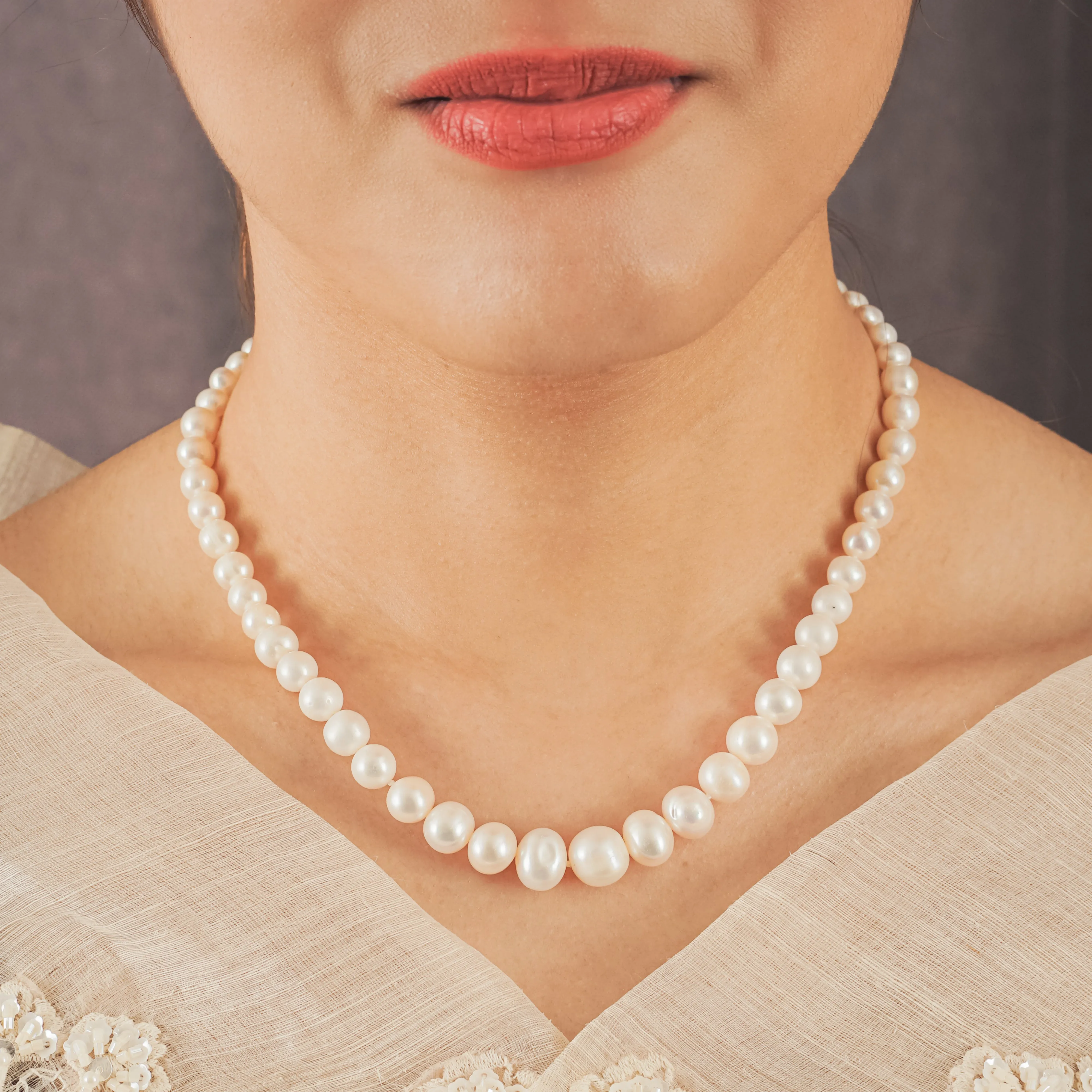 Graduated Pearl Necklace