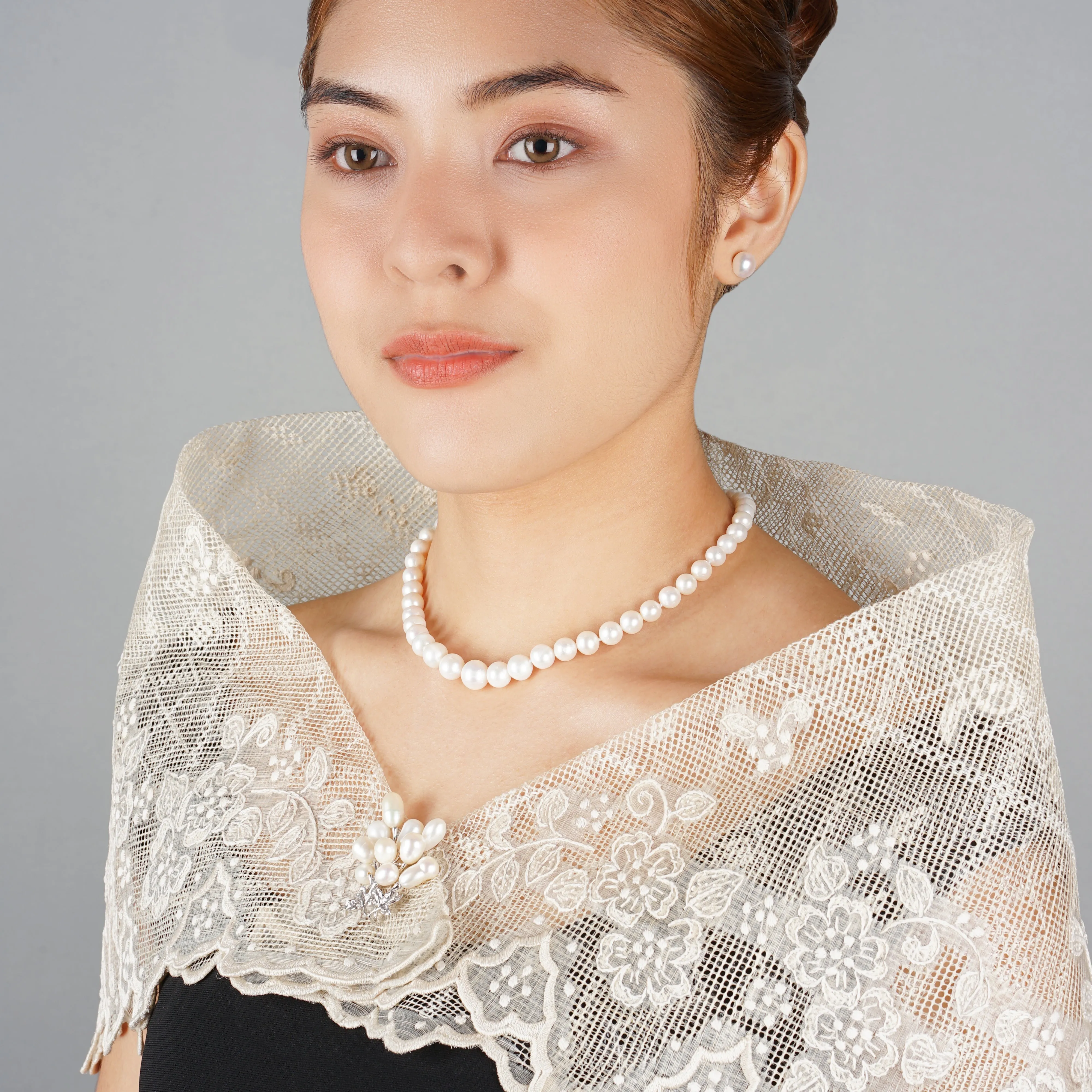 Graduated Pearl Necklace