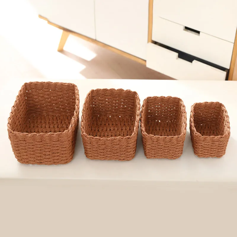 Hand-Woven Laundry Basket