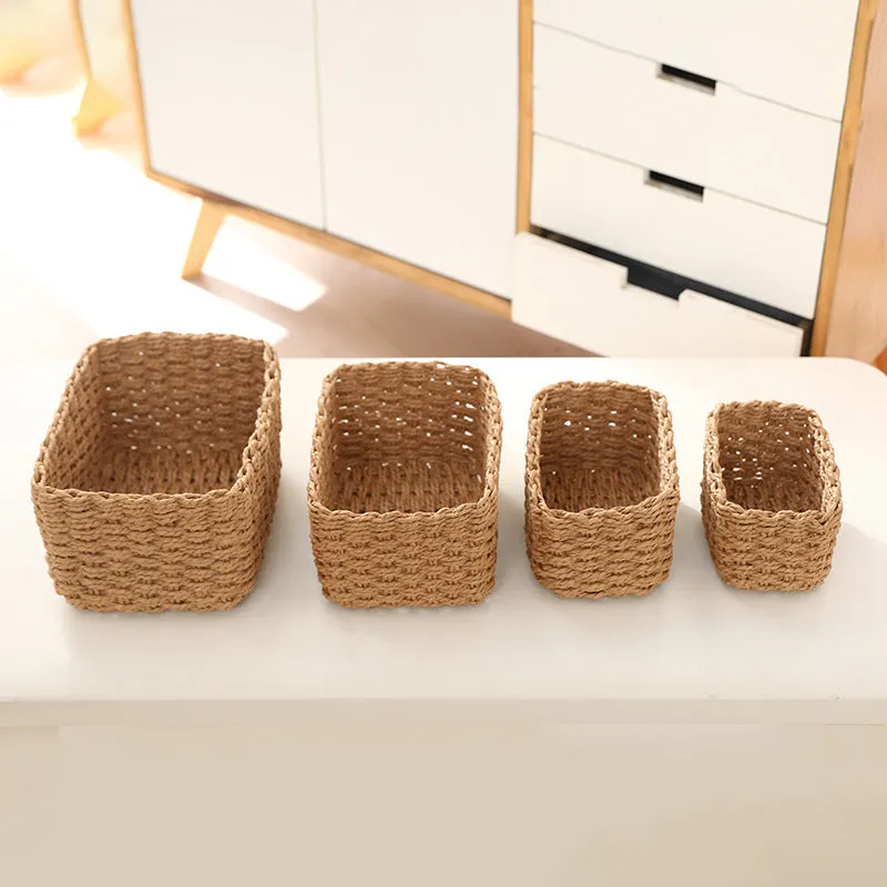 Hand-Woven Laundry Basket