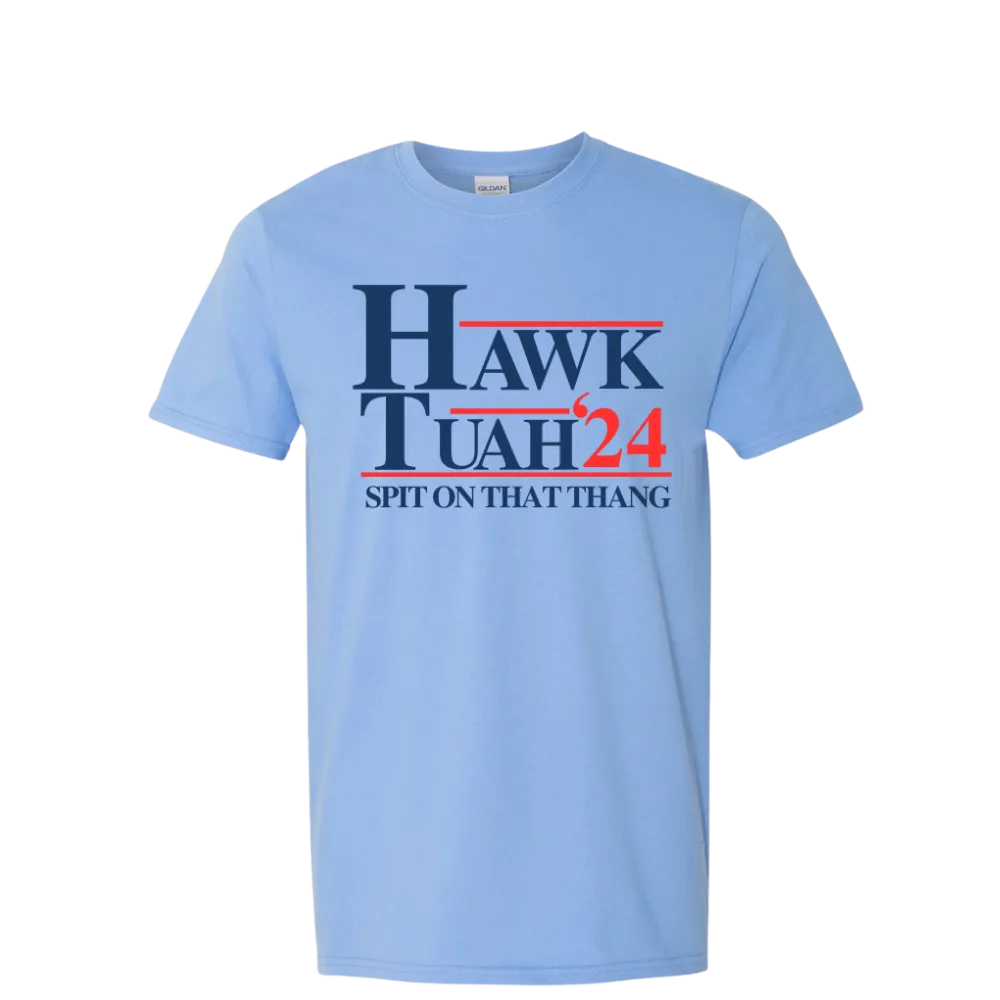 Hawk Tuah Just Spit on That Thang  2024 T-Shirt DryBlend Moisture Wicking High Quality TShirt Funny Shirt Adult TShirt