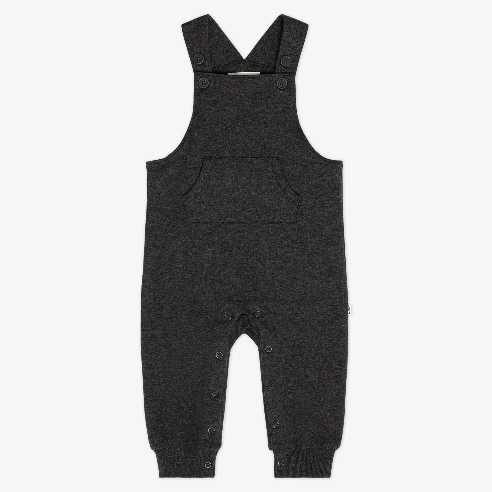 Heather Black Overall