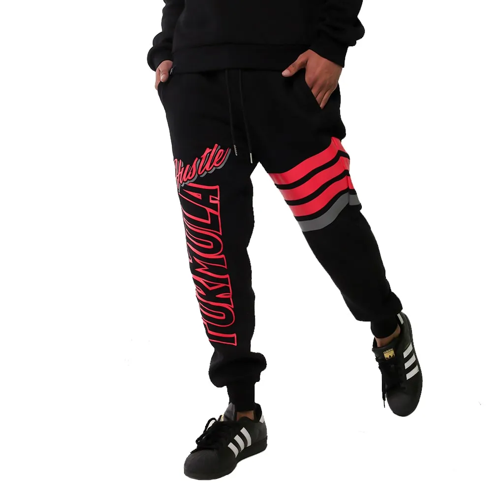 Hustle Formula Black Premium Mens’ Sweatpant