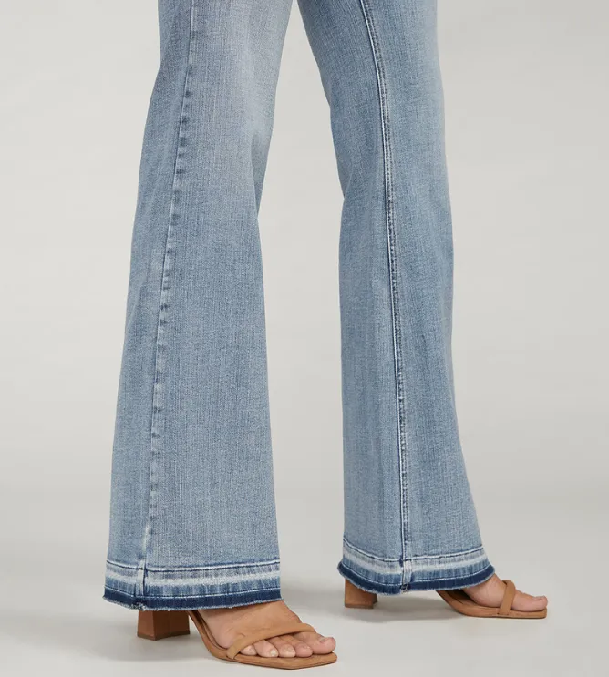 Jeans Silver Most Wanted Mid Rise Flare Leg