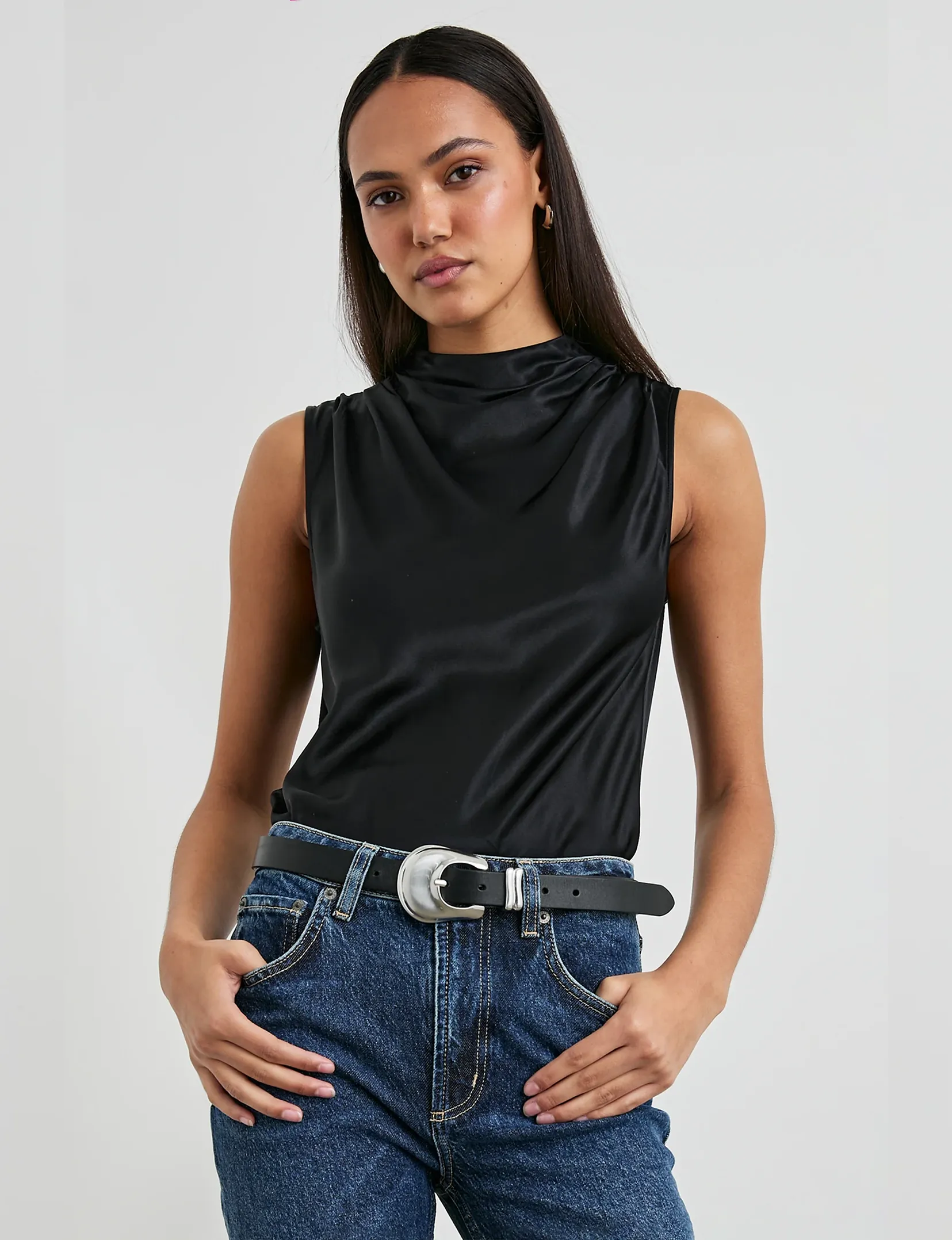 Kaleen Top, Black