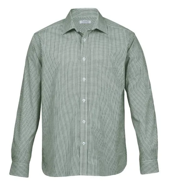 Kingston Check Mens Long Sleeve Shirt