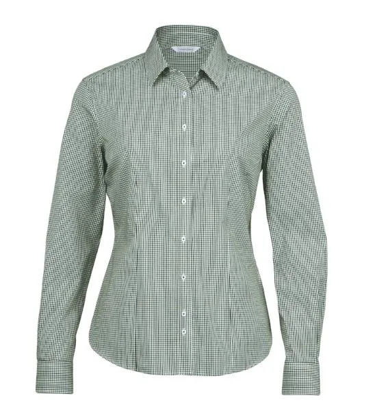 Kingston Check Womens Long Sleeve Shirt