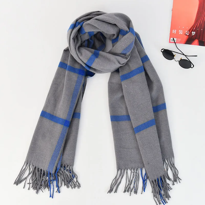 Ladies Winter Field Scarf Sweet Windproof Cashmere Scarf Warm Scarf