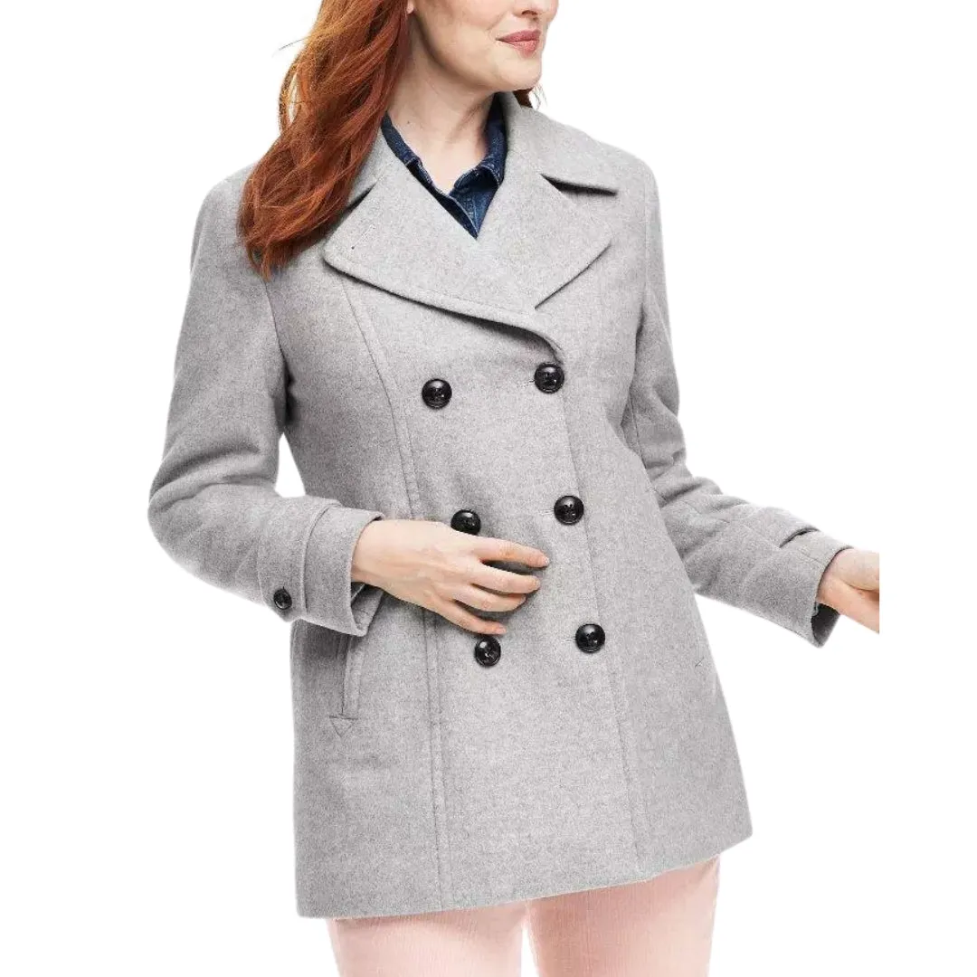 Lands' End Women's Wool Pea Coat