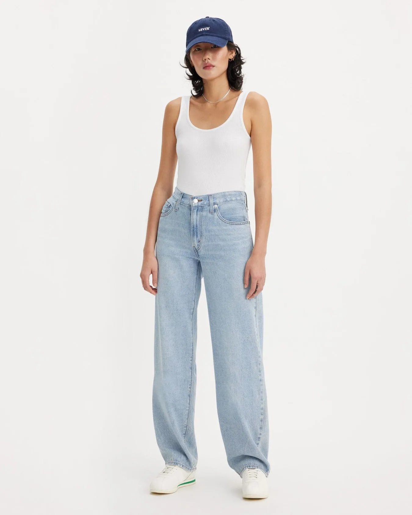 Levi's® Womens Baggy Dad Loose Fit Lightweight Jeans - Make A Difference