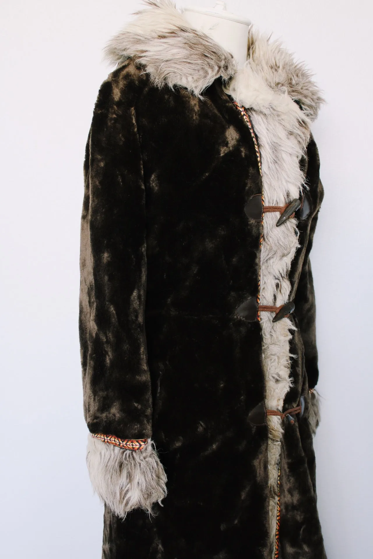 Long Faux Fur Coat