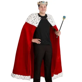 Long Royal Cape- Red