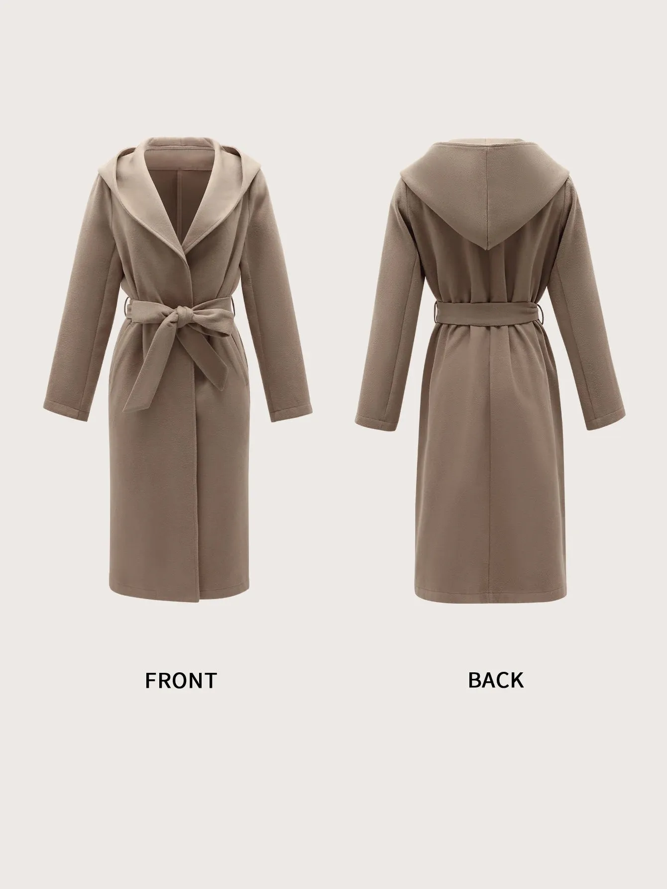 Luxurious Casual Winter Wool Coat