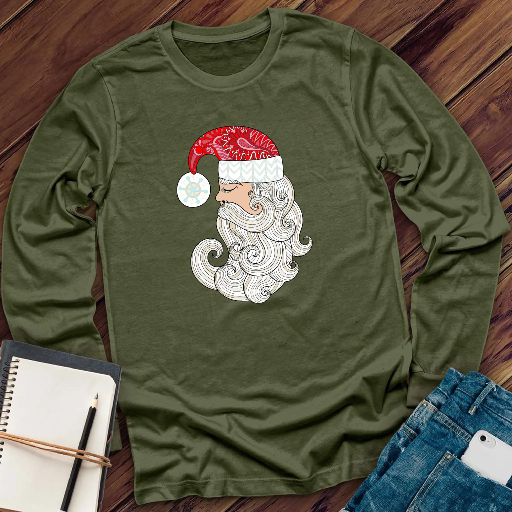 Mandala Santa Long Sleeve