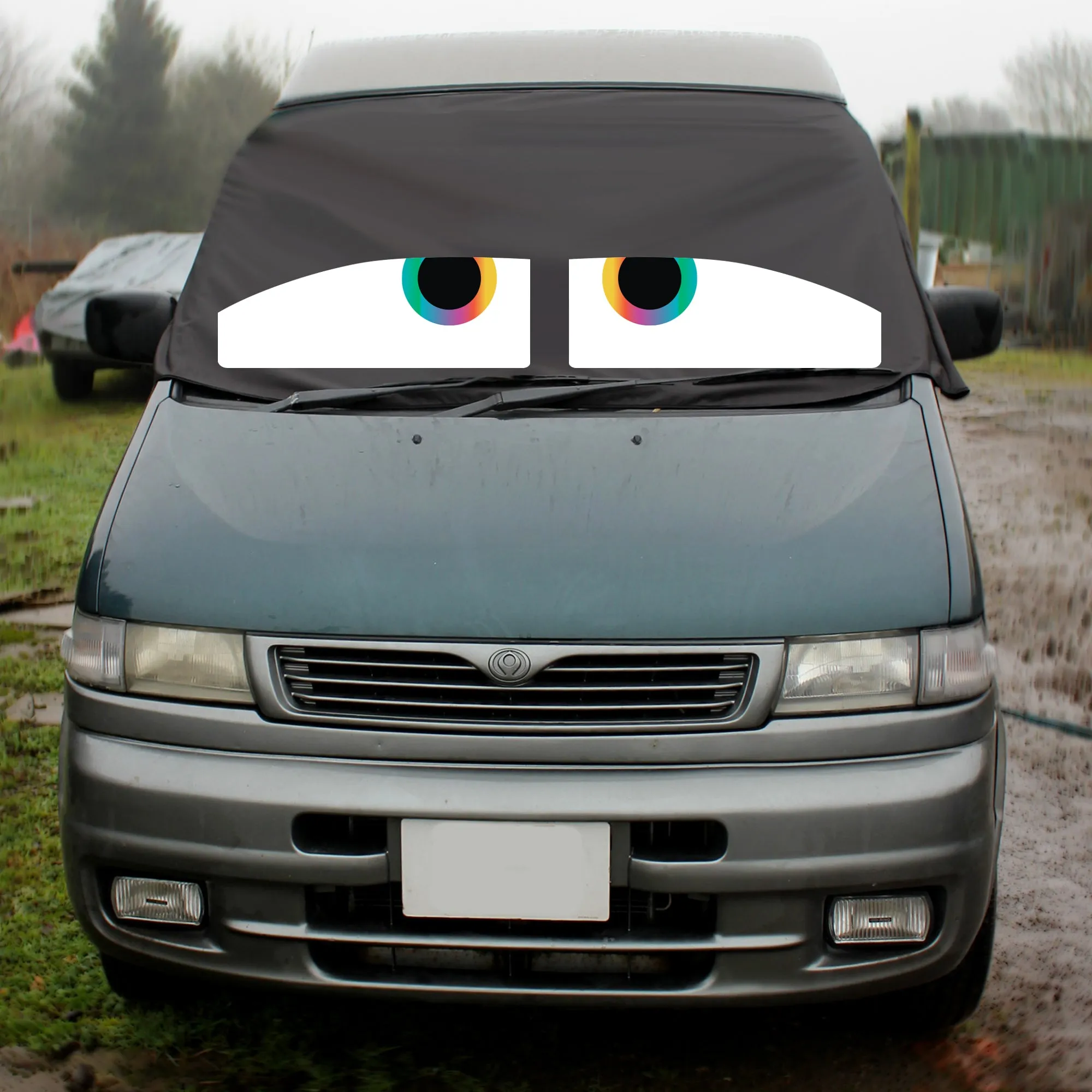 Mazda Bongo Screen Wrap - Danny Eyes