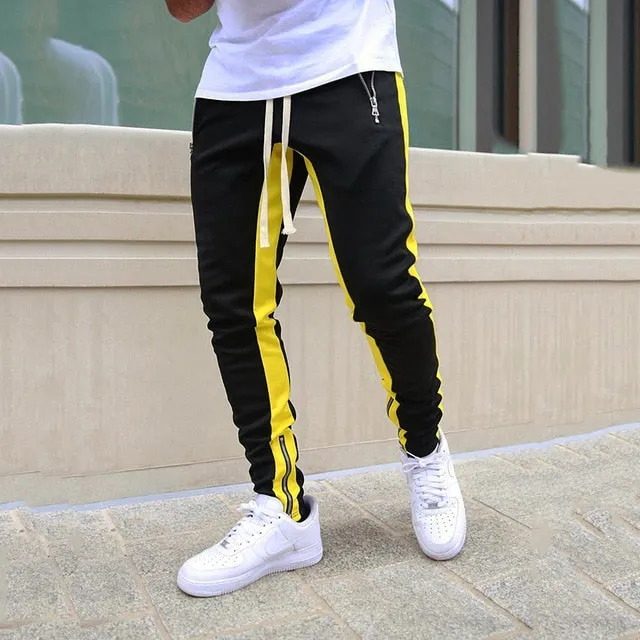 Mens Joggers Casual Pants Fitness Sportswear Skinny Sweatpants