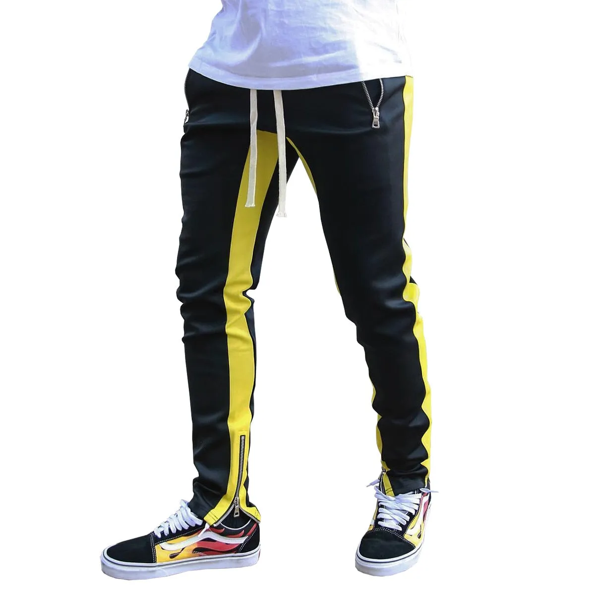 Mens Joggers Casual Pants Fitness Sportswear Skinny Sweatpants