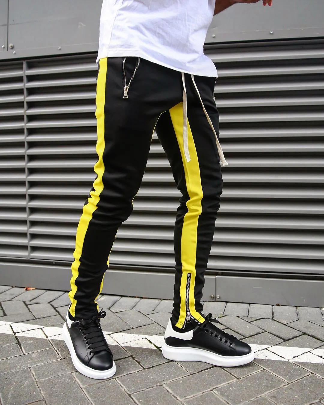 Mens Joggers Casual Pants Fitness Sportswear Skinny Sweatpants