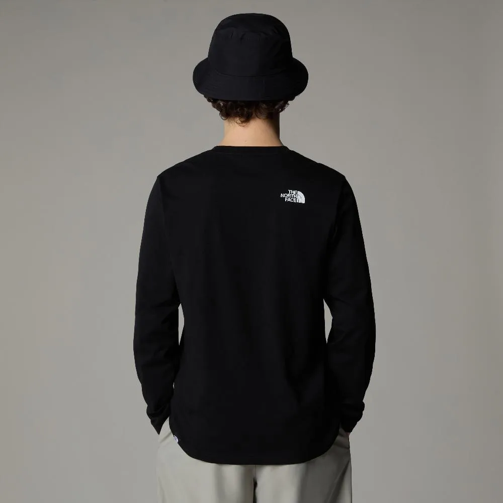 MEN'S LONG-SLEEVE SIMPLE DOME T-SHIRT