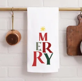 Merry Tea Towel