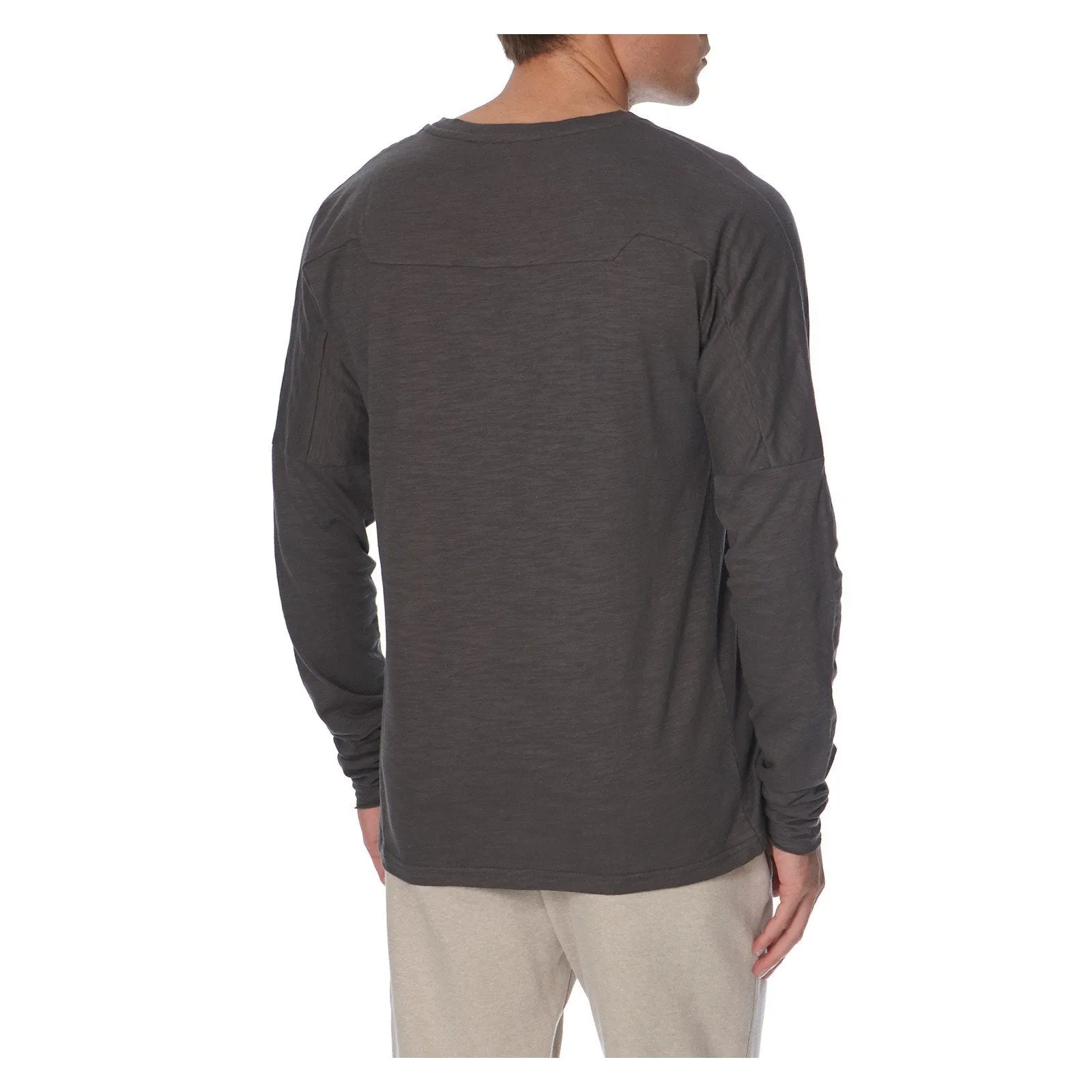 MINERAL LONG SLEEVE TEE IN CHARCOAL