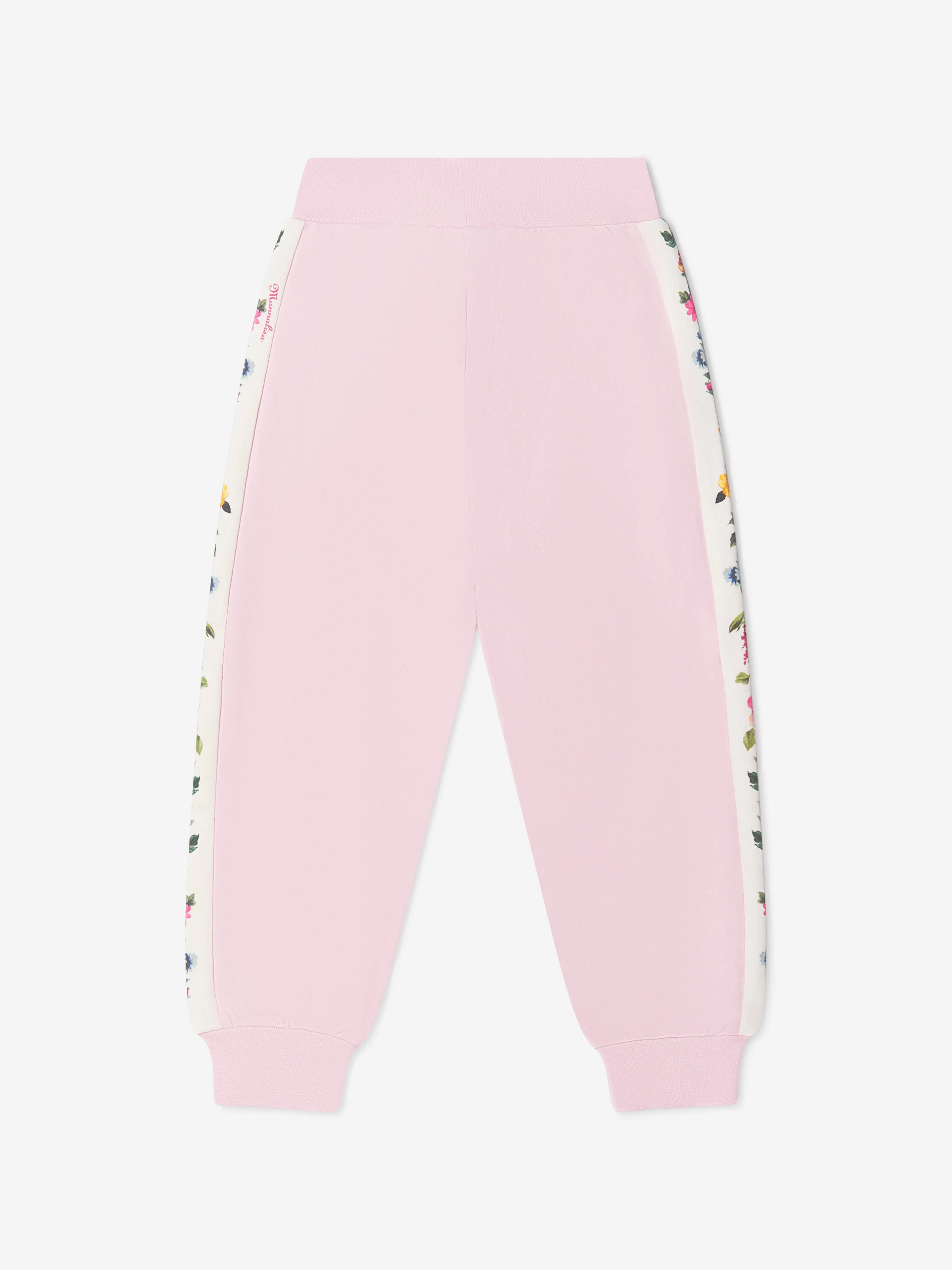 Monnalisa Girls Floral Trim Joggers