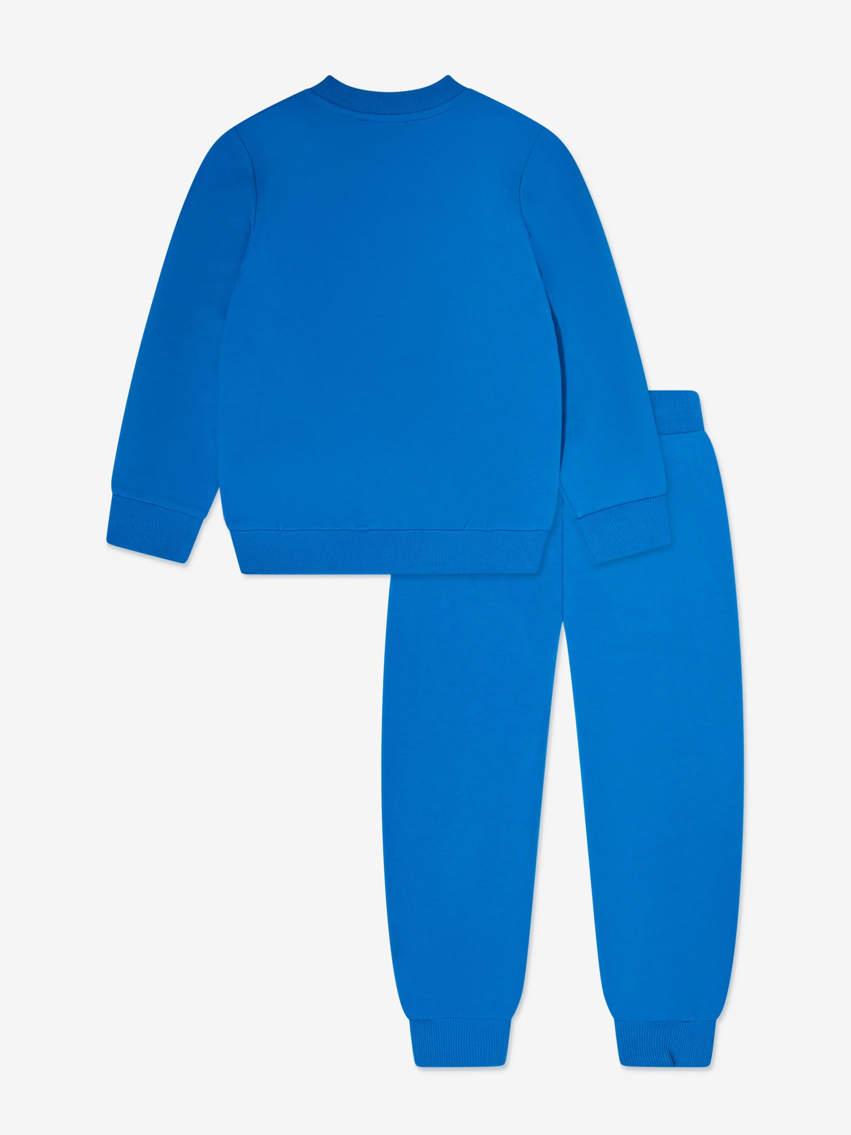 Moschino Kids Logo Tracksuit in Blue