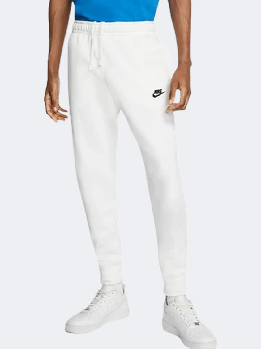 Nike Club Fleece Men Lifestyle Pant White/Black