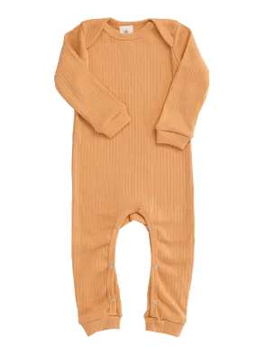 Overall play-suit long sleeve Play of Colors Ochre