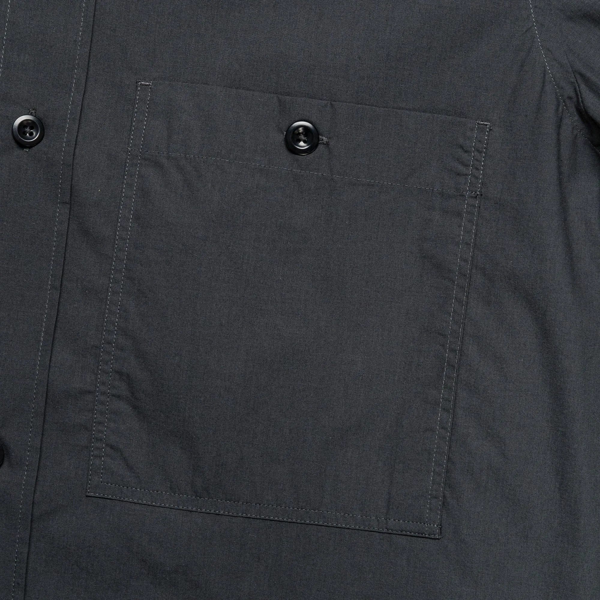 Overall Shirt - Cotton Lyocell Asphalt