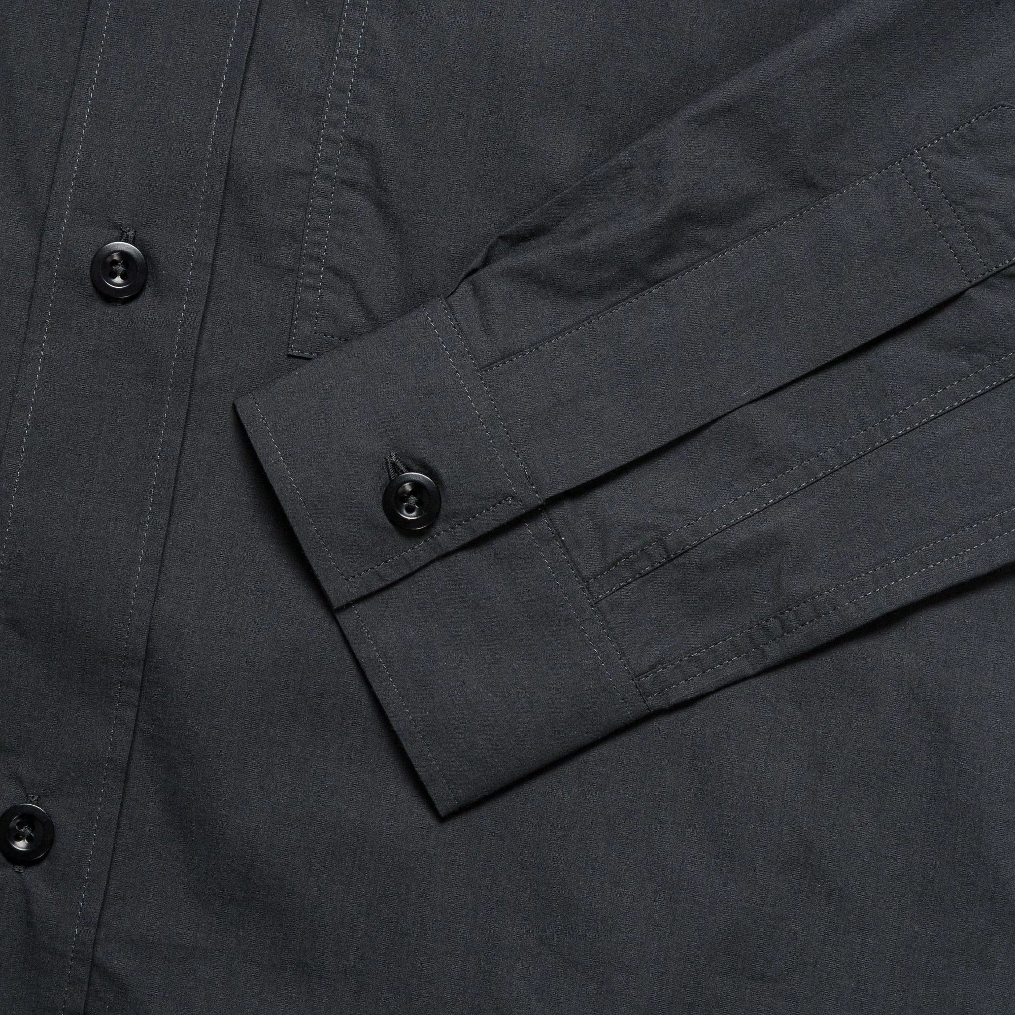 Overall Shirt - Cotton Lyocell Asphalt