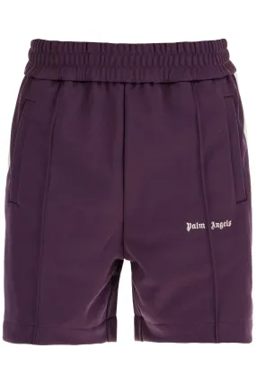 Palm Angels Contrast Band Track Bermuda Shorts With