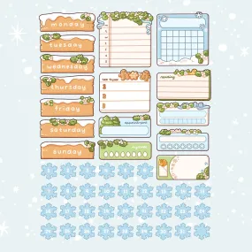 PAPERSHIRE || Winter Journaling Kit Functionals P10