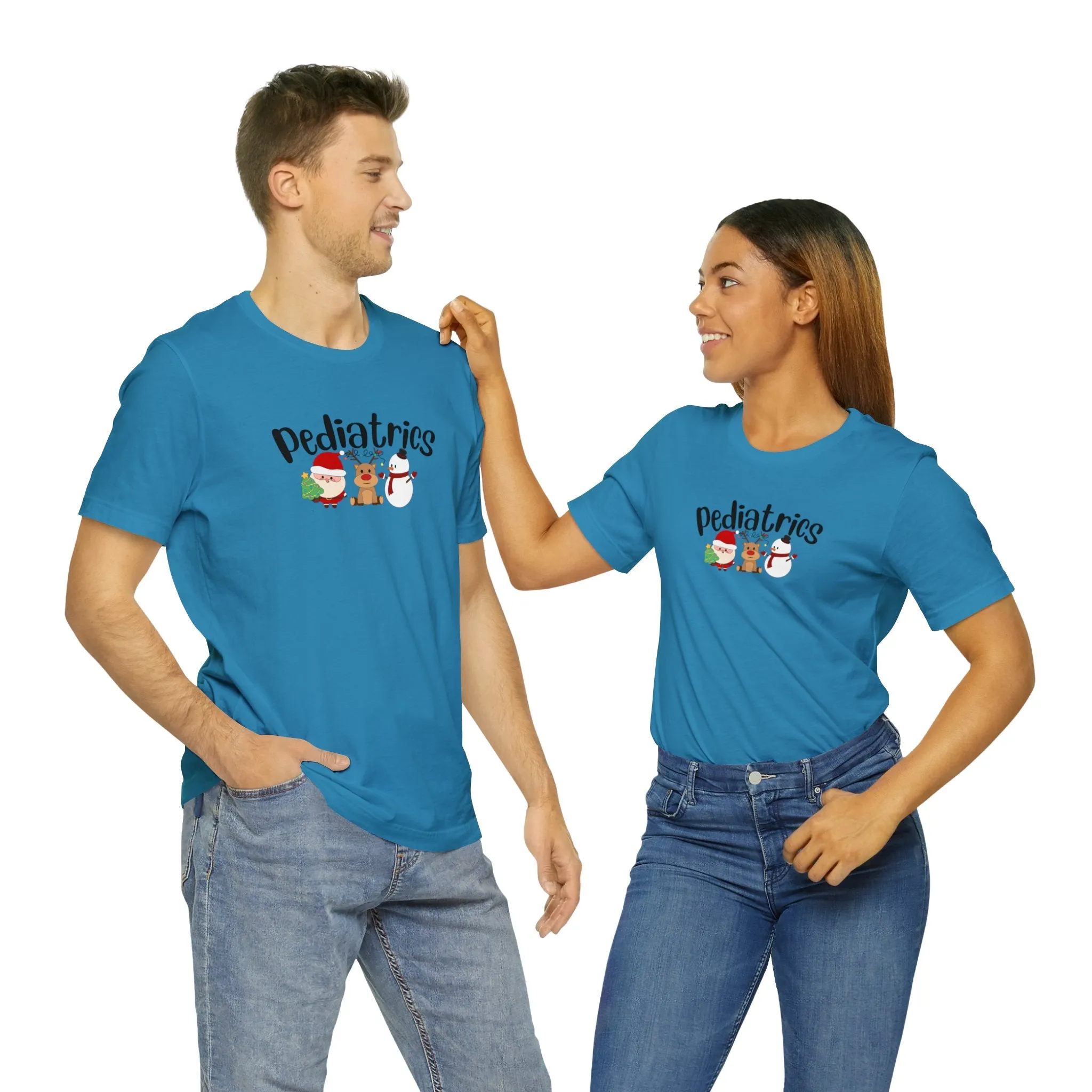 Pediatrics Christmas Unisex Jersey Short Sleeve Tee