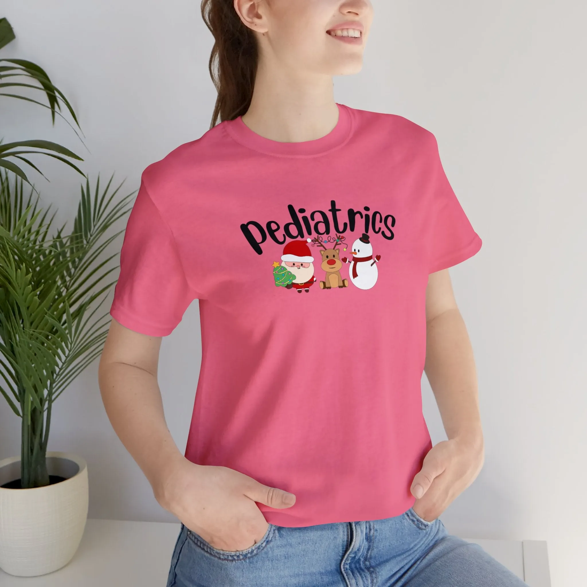 Pediatrics Christmas Unisex Jersey Short Sleeve Tee