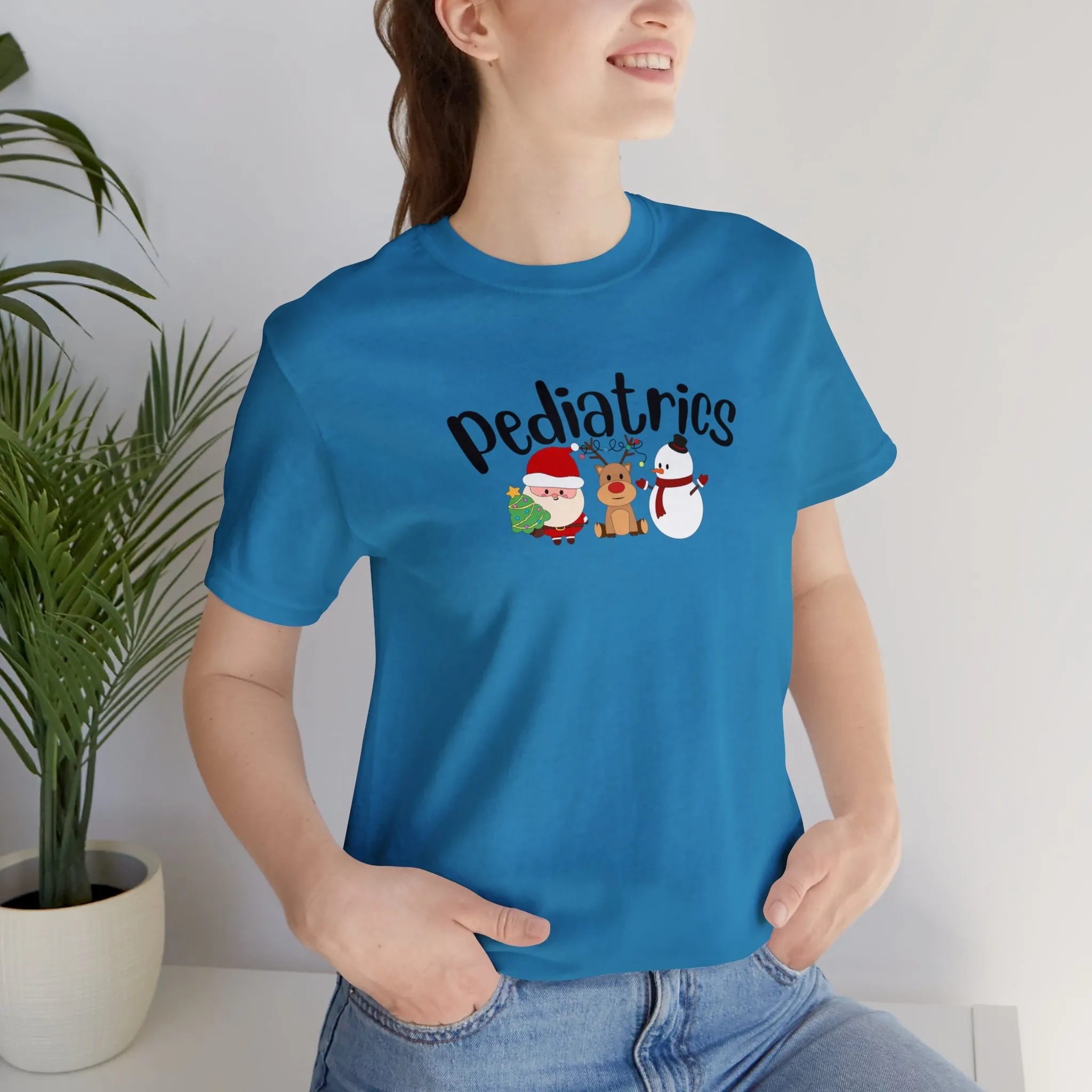 Pediatrics Christmas Unisex Jersey Short Sleeve Tee