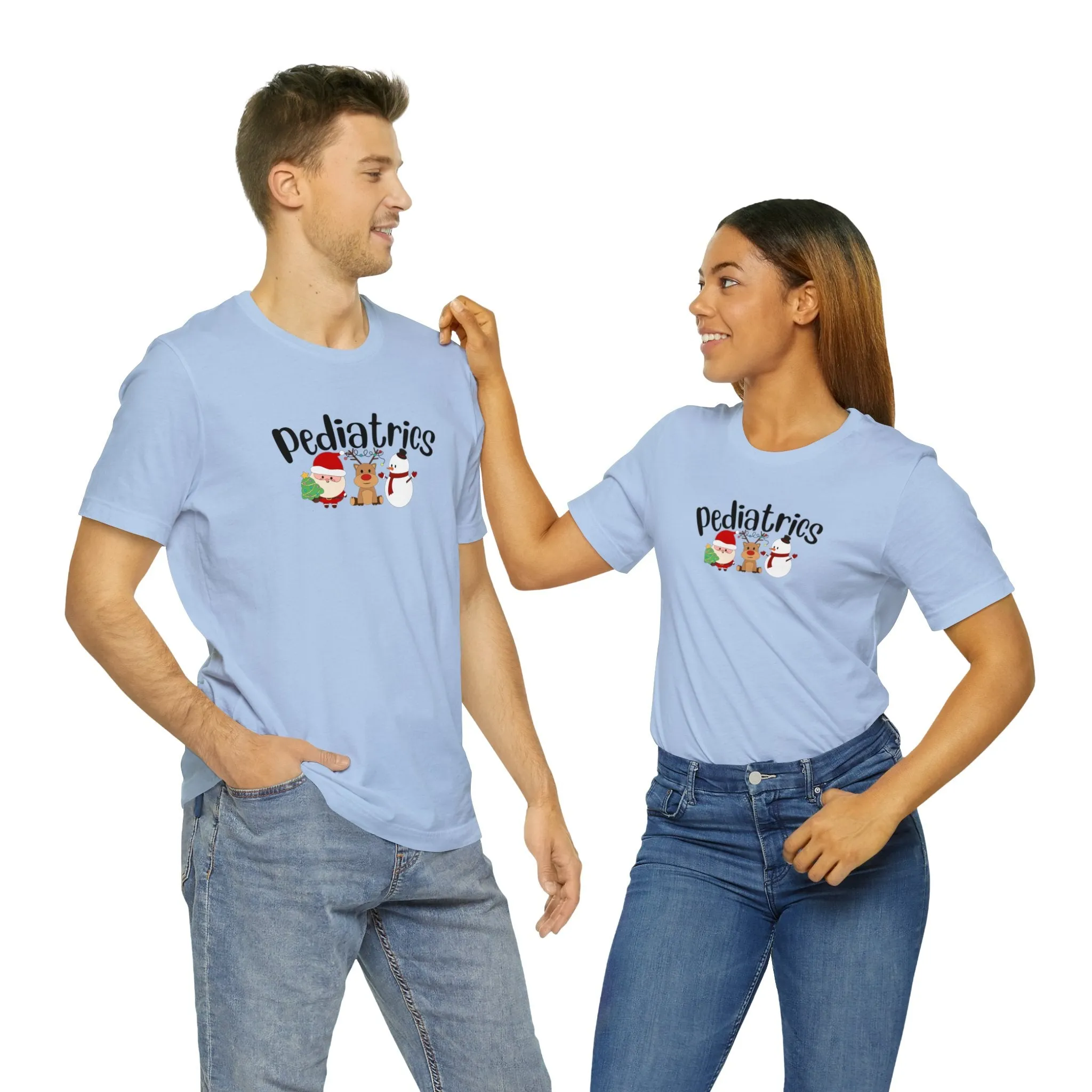 Pediatrics Christmas Unisex Jersey Short Sleeve Tee