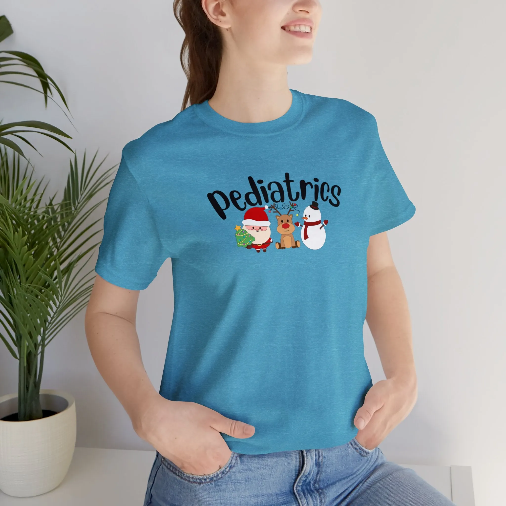 Pediatrics Christmas Unisex Jersey Short Sleeve Tee